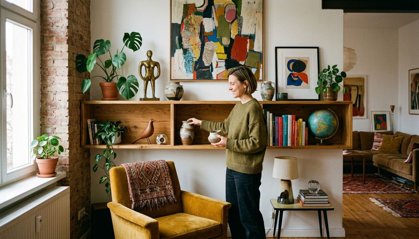 Statement-pieces in der wohnung: deko als selbstausdruck